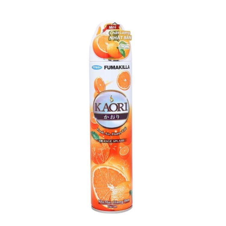 Nước hoa xịt phòng KAORI Hương thơm tự nhiên, Khử mùi hiệu quả 280ml